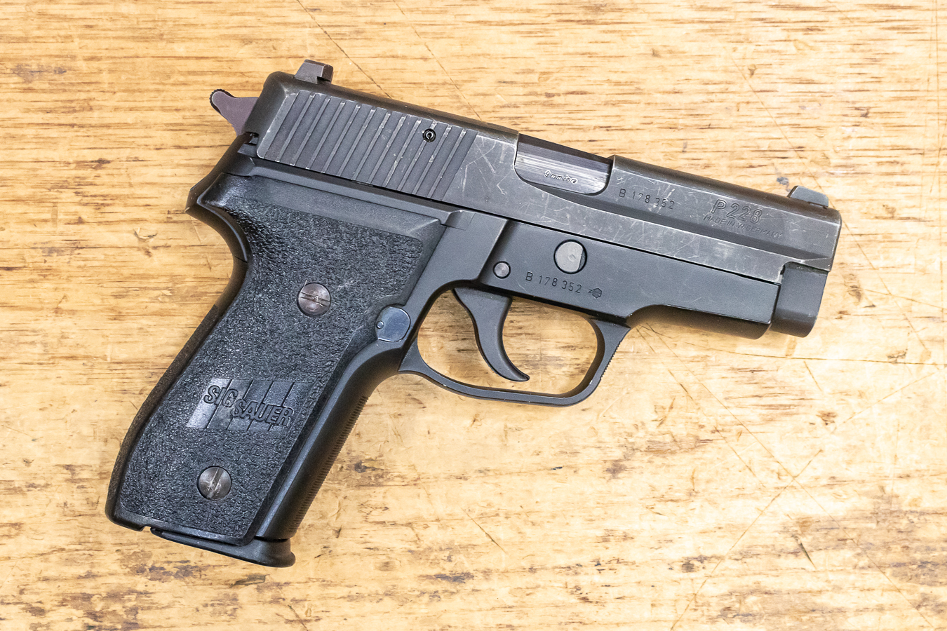 Sig Sauer P228 9mm Police Trade In Pistol Sportsman S Outdoor ...