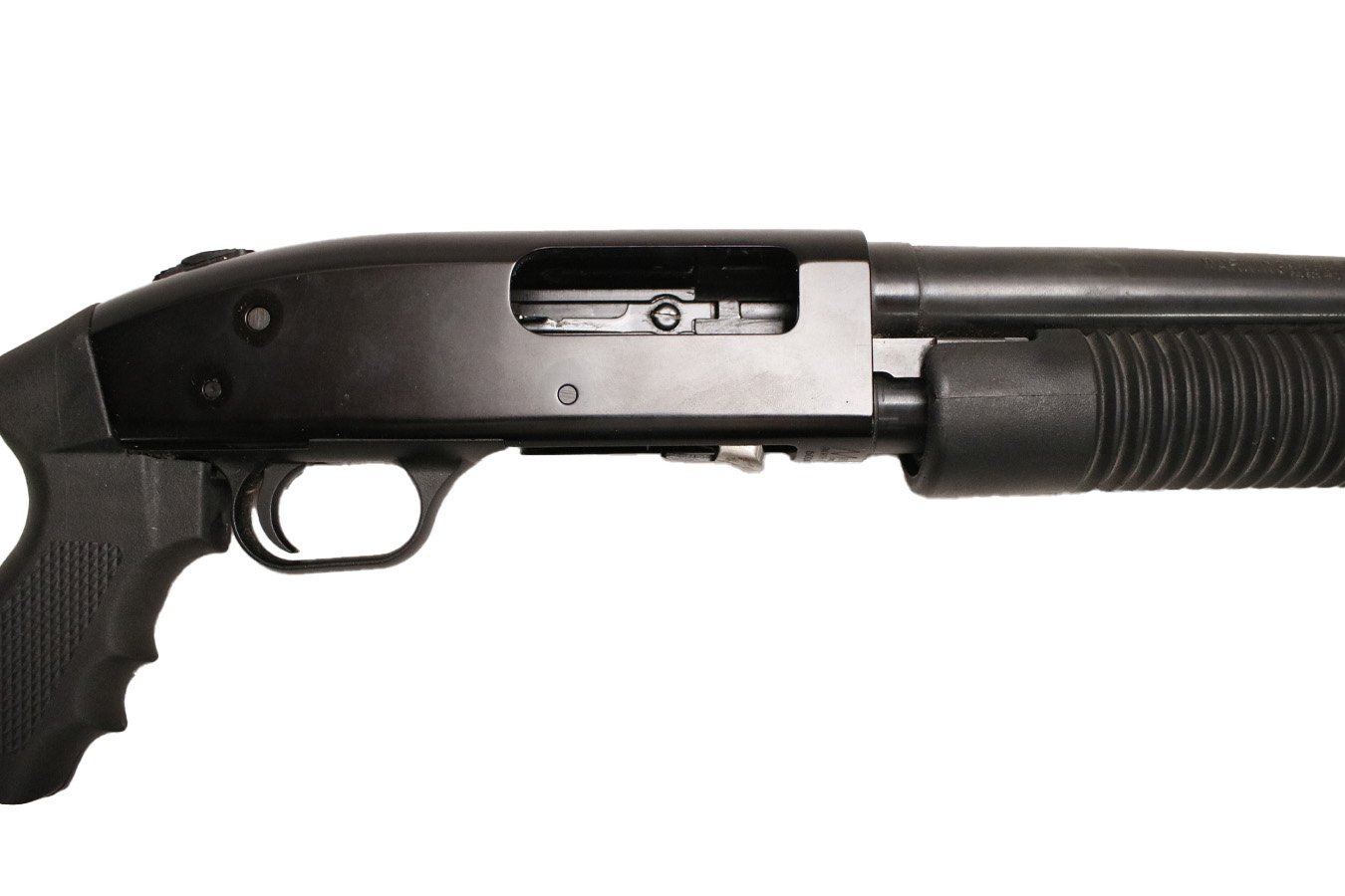 MOSSBERG 500A 12 Gauge Pump-Action Police Trade-in Pistol Grip Shotgun