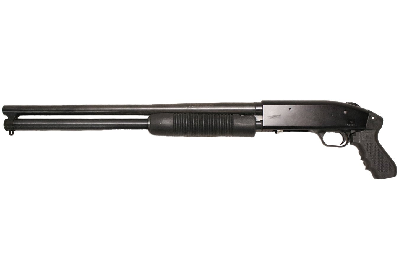 MOSSBERG 500A 12 Gauge Pump-Action Police Trade-in Pistol Grip Shotgun