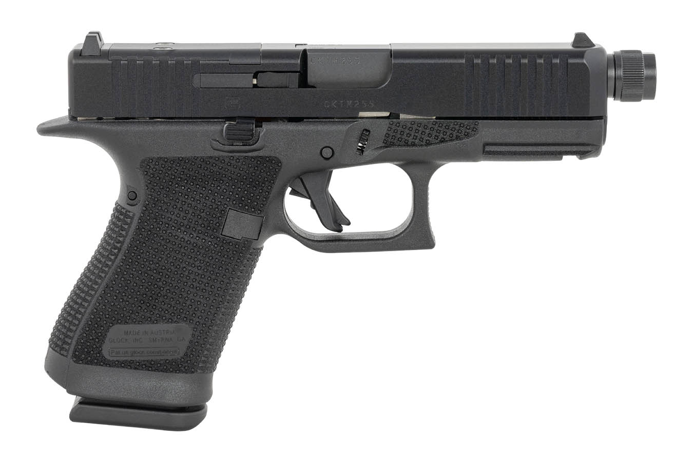 GLOCK 19 Gen6 9mm Optic Ready Pistol with Threaded Barrel