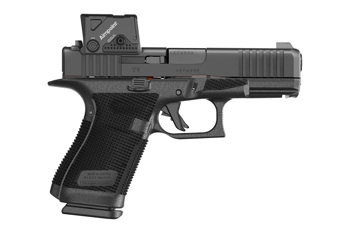 GLOCK 19 Gen6 9mm Optic Ready Pistol with Aimpoint COA Red Dot Sight