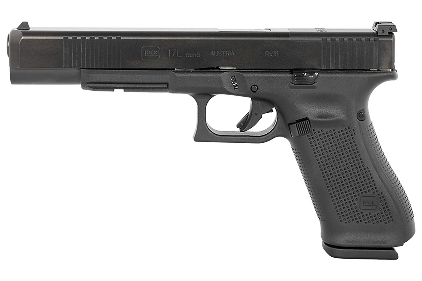 GLOCK Model 17L Gen5 MOS 9mm Optic Ready Pistol with 6 Inch Barrel (10 Round Model)
