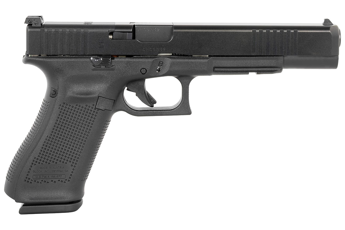 GLOCK Model 17L Gen5 MOS 9mm Optic Ready Pistol with 6 Inch Barrel (10 Round Model)