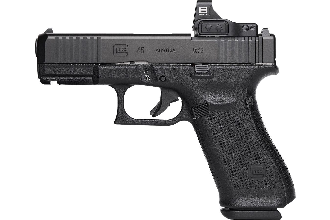 GLOCK 45 MOS 9mm Semi-Auto Pistol w/ EoTech EFLX Red-Dot Sight 