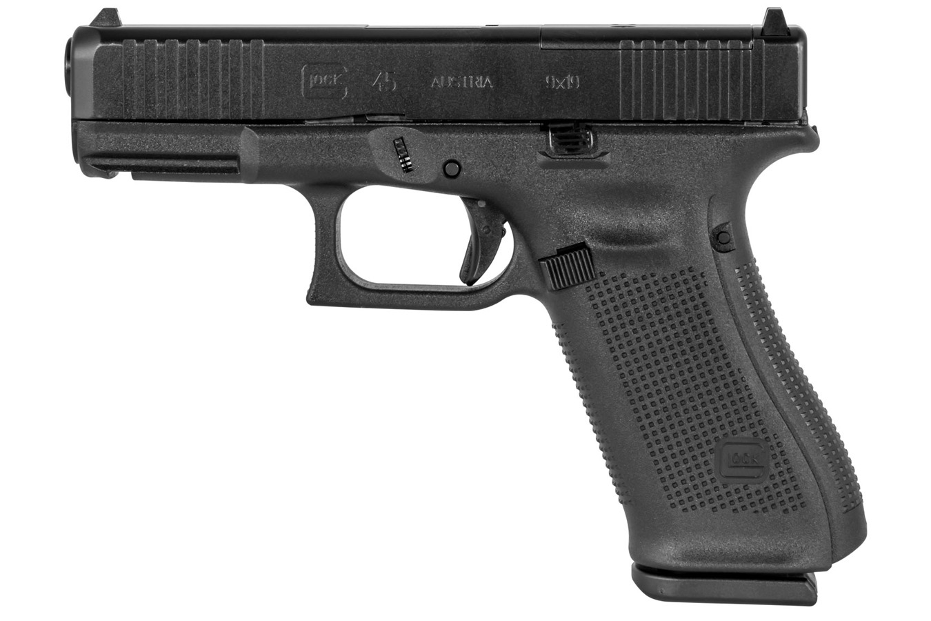 GLOCK 45 MOS 9mm Optics Ready Pistol (10 Round Model)