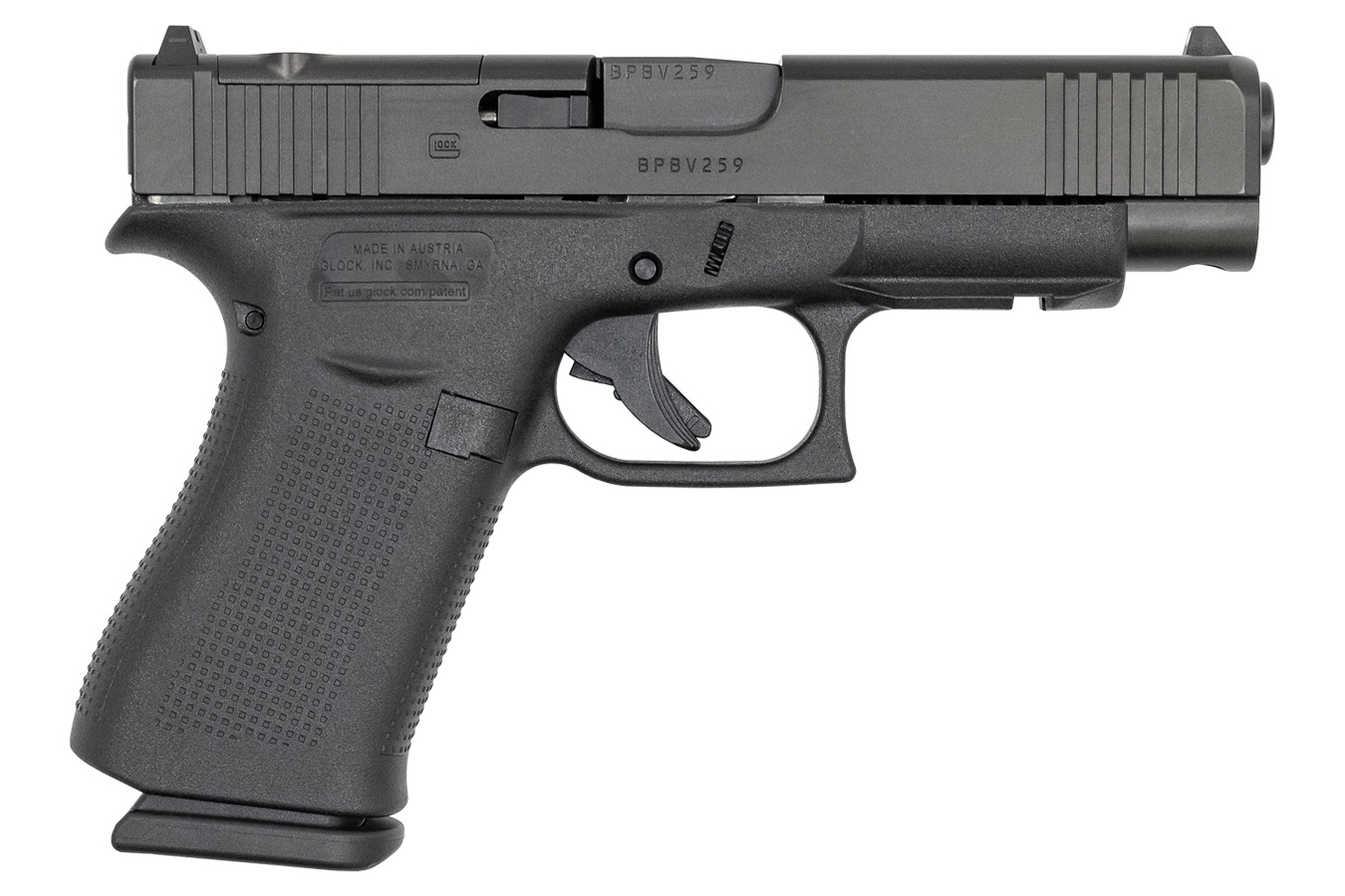 GLOCK 48 MOS 9mm 10-Round Optic Ready Pistol