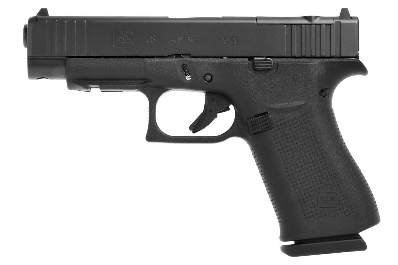 GLOCK 48 MOS 9mm Optic Ready 15+1 Pistol with Front Rail