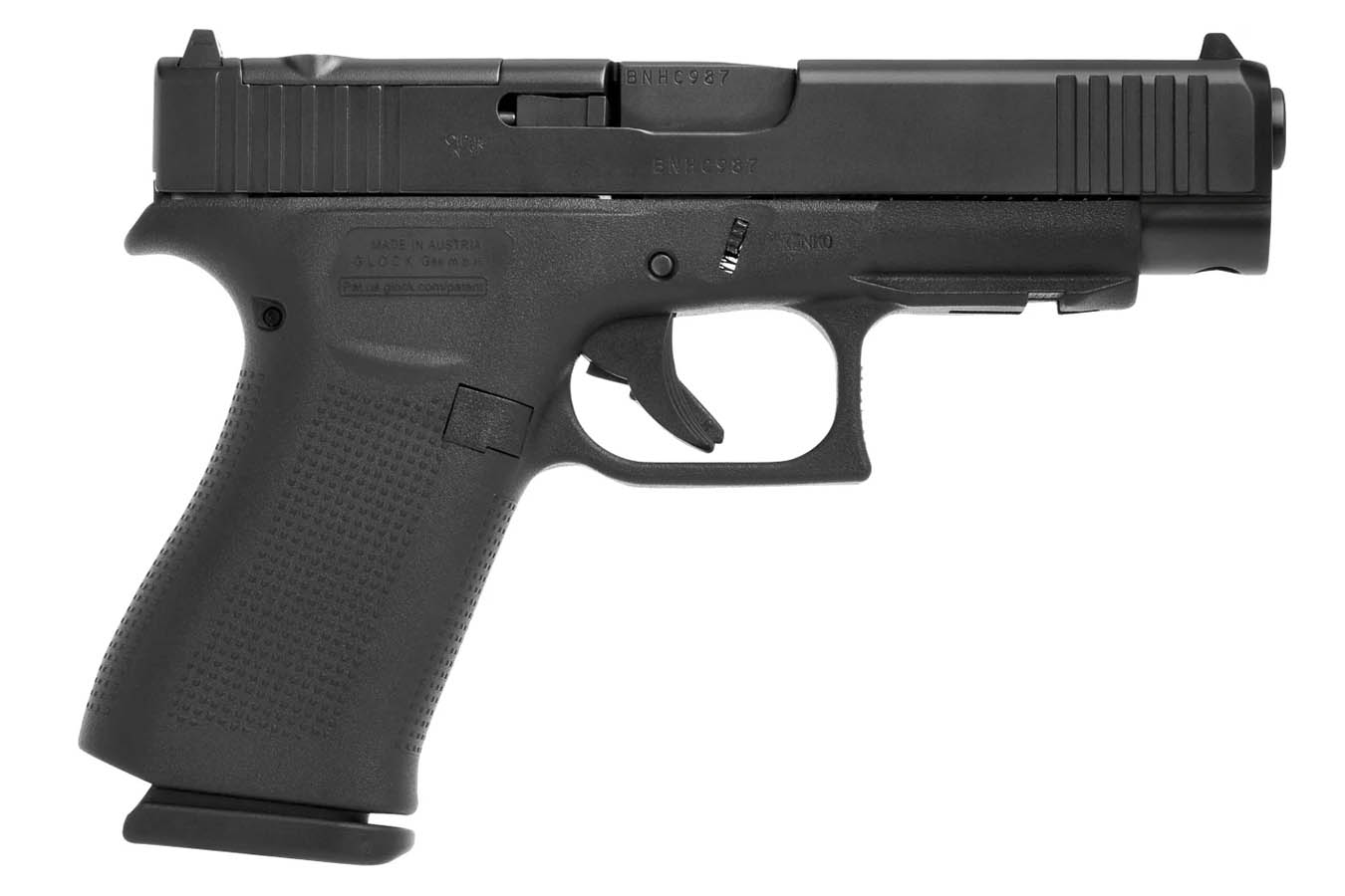 GLOCK 48 MOS 9mm Optic Ready 15+1 Pistol with Front Rail