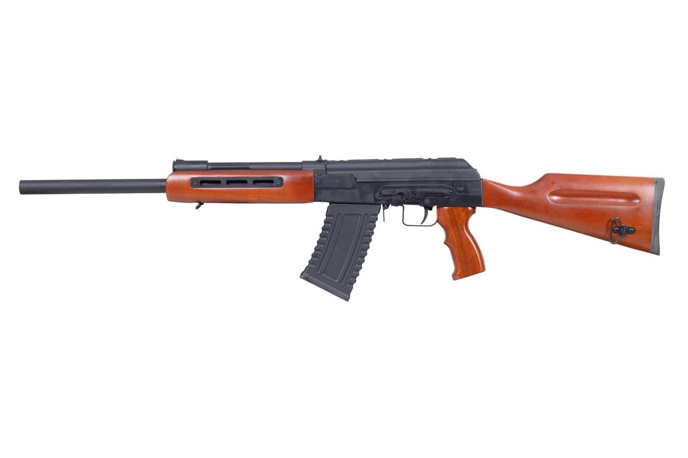 PANZER ARMS AK-12 Tactical Semi-Auto 12 Gauge Shotgun with Red Wood Furniture