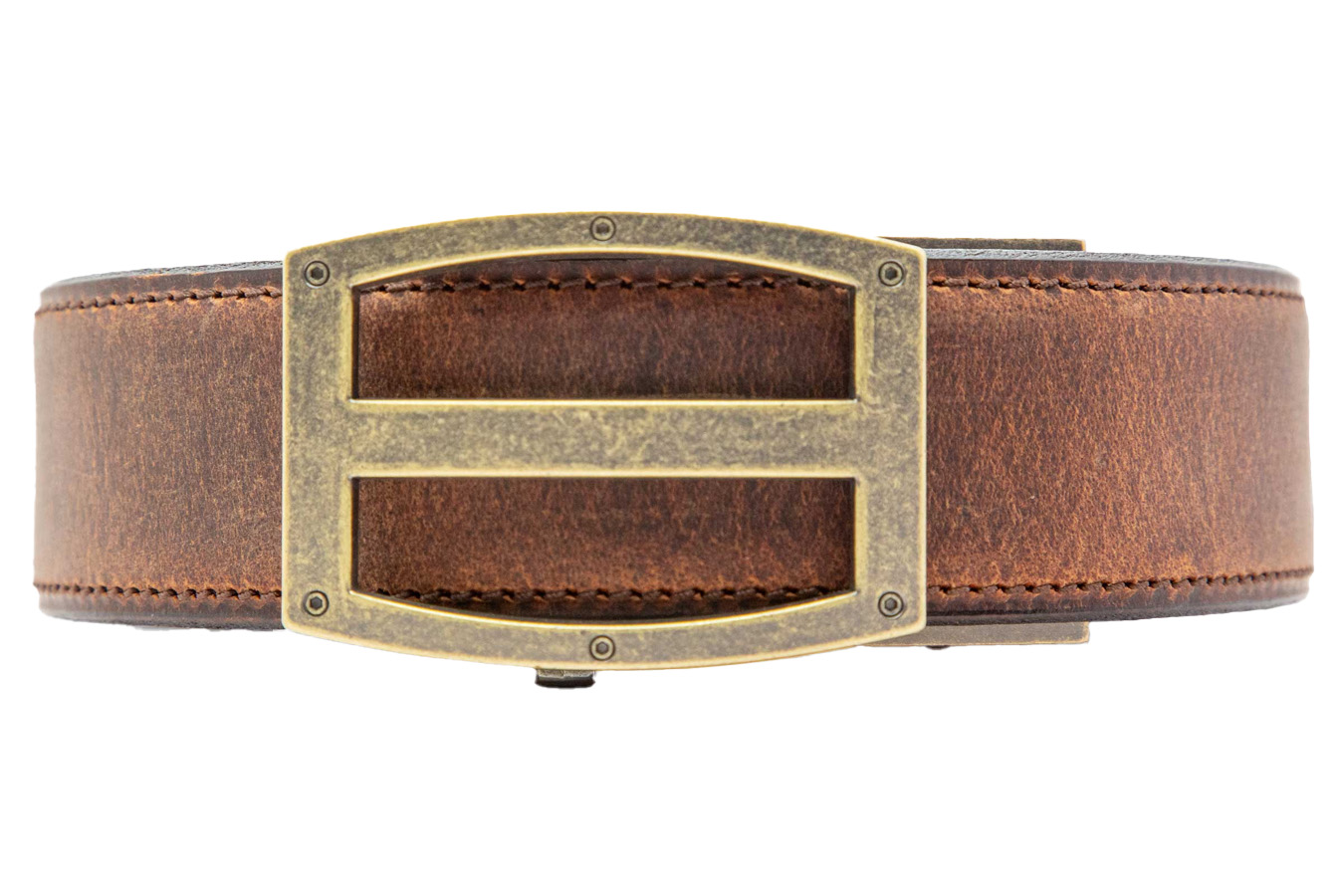 NEXBELT Titan Ironhide Brown Crazy Horse EDC Ratchet Belt