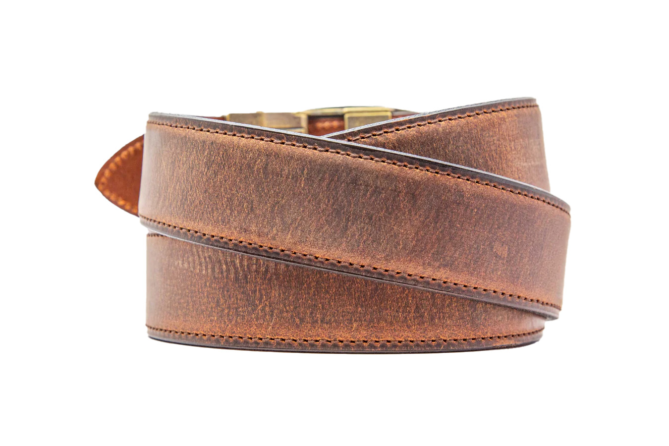 NEXBELT Titan Ironhide Brown Crazy Horse EDC Ratchet Belt