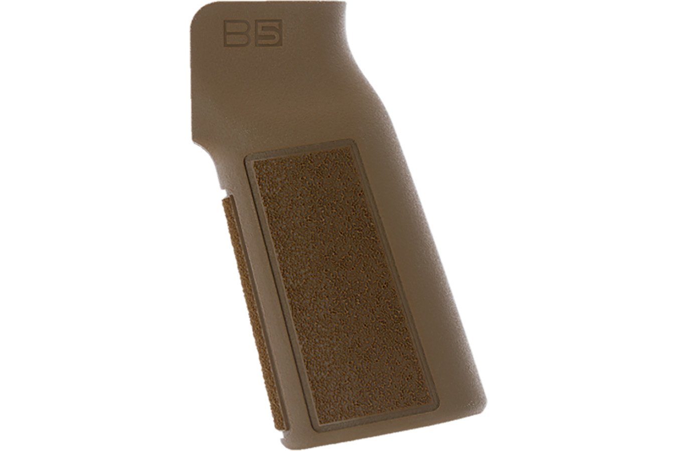 B5 SYSTEMS Type 22 P-Grip Coyote Brown Aggressive Textured Polymer, Increased Vertical Grip Angle with No Backstrap, Fits AR-Platfo