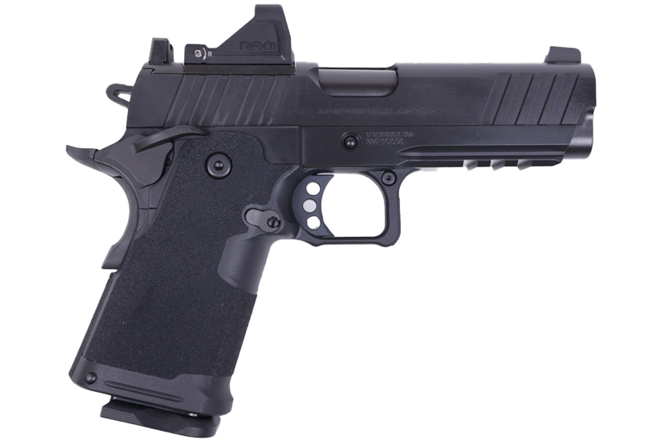 SPRINGFIELD 1911 DS Prodigy Gear Pac 9mm Semi-Auto Optic Ready Pistol with Four Magazines, R