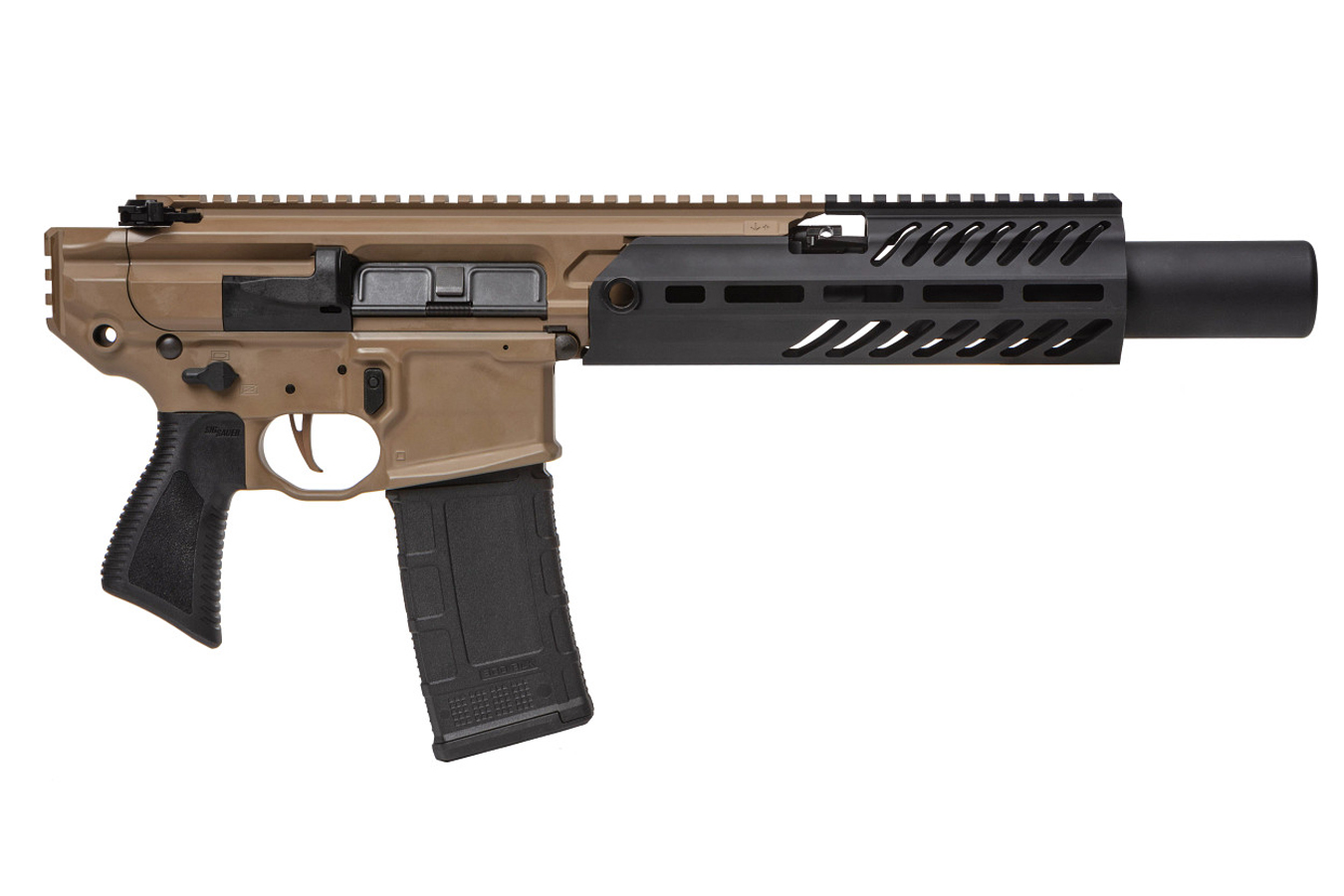 Sig Sauer MCX Rattler Canebrake 300 Blackout Semi-Auto AR Pistol with 5 ...
