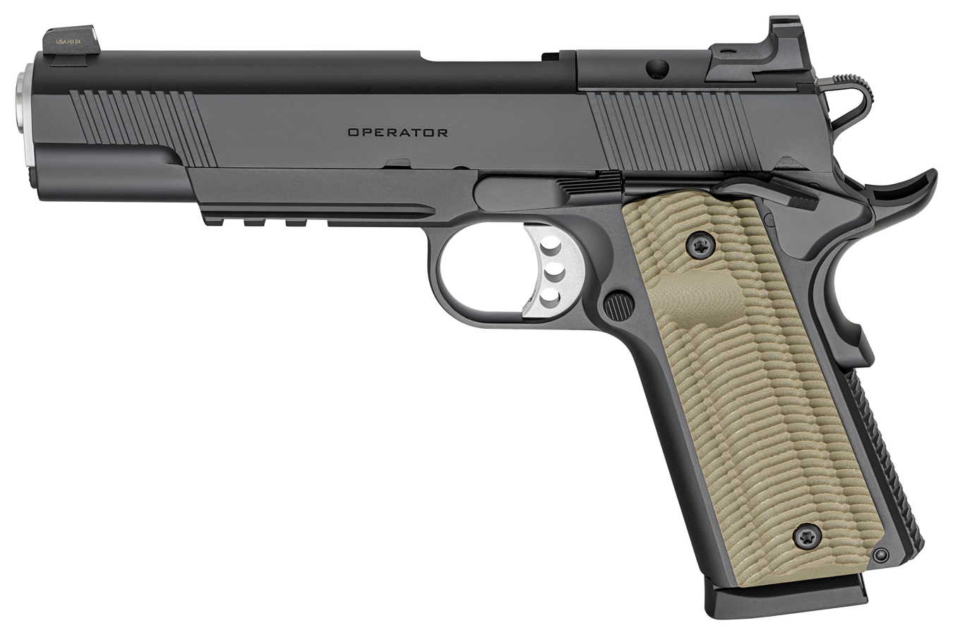 SPRINGFIELD 1911 Operator AOS 45 ACP Firstline Optic Ready Pistol (LE)