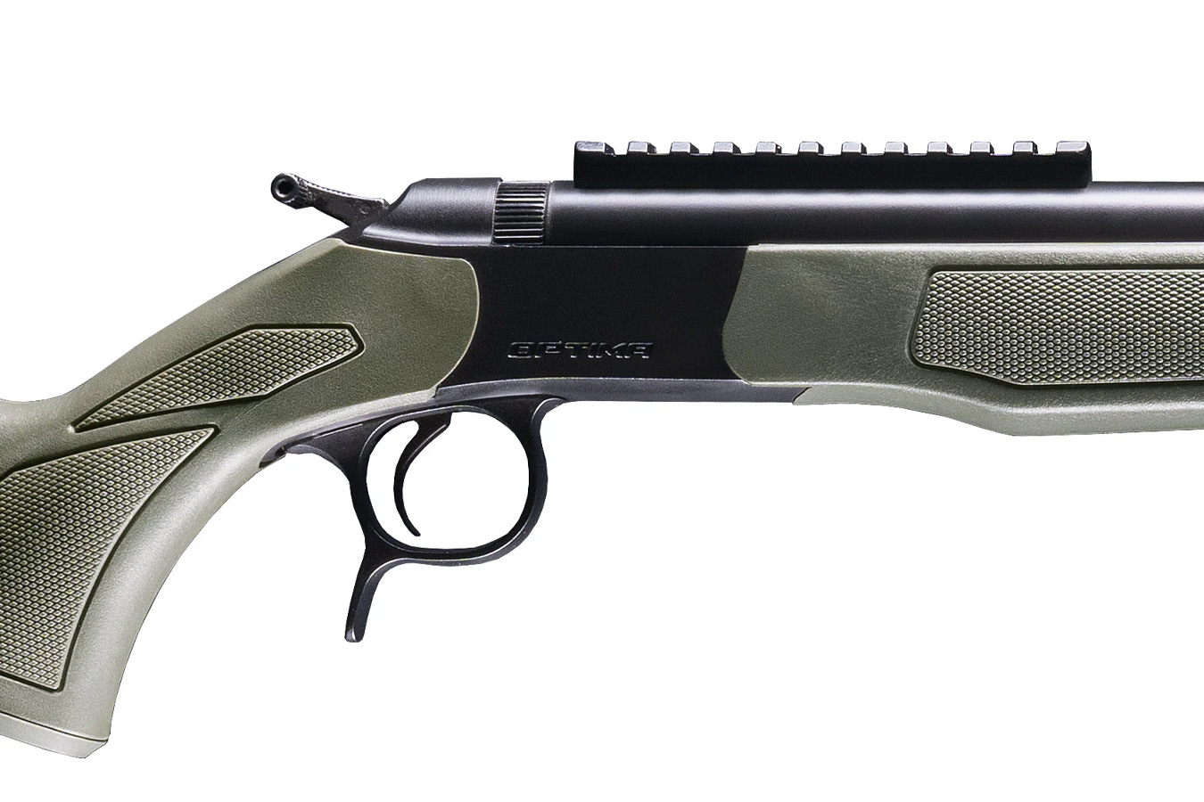 CVA INC Optima V3 50 Caliber Muzzleloader with Nitride Barrel and OD Green Stock