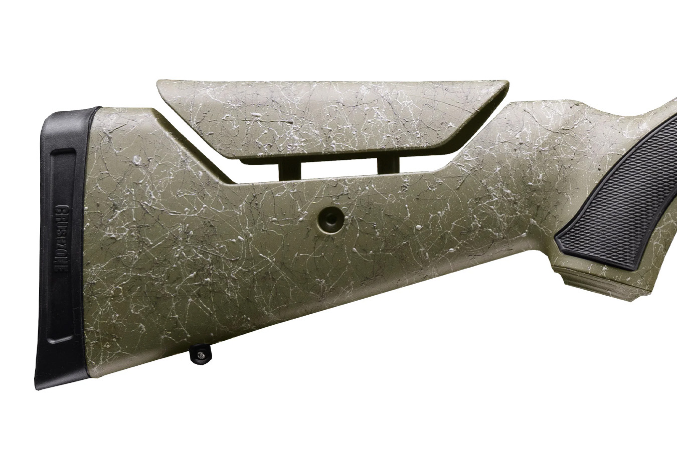 CVA INC Accura MR-X 50 Caliber Muzzleloader with a Cerakote Tungsten Barrel and Nitride and OD Green Stock