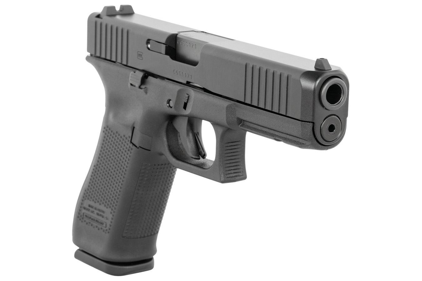 GLOCK 17V 9mm Full-Size Pistol with Front Serrations