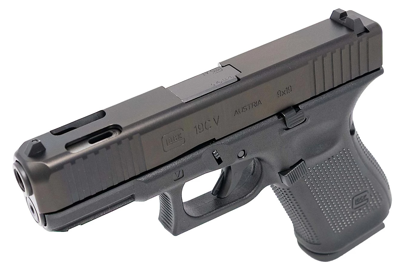GLOCK 19CV 9MM Pistol with Front Serrations