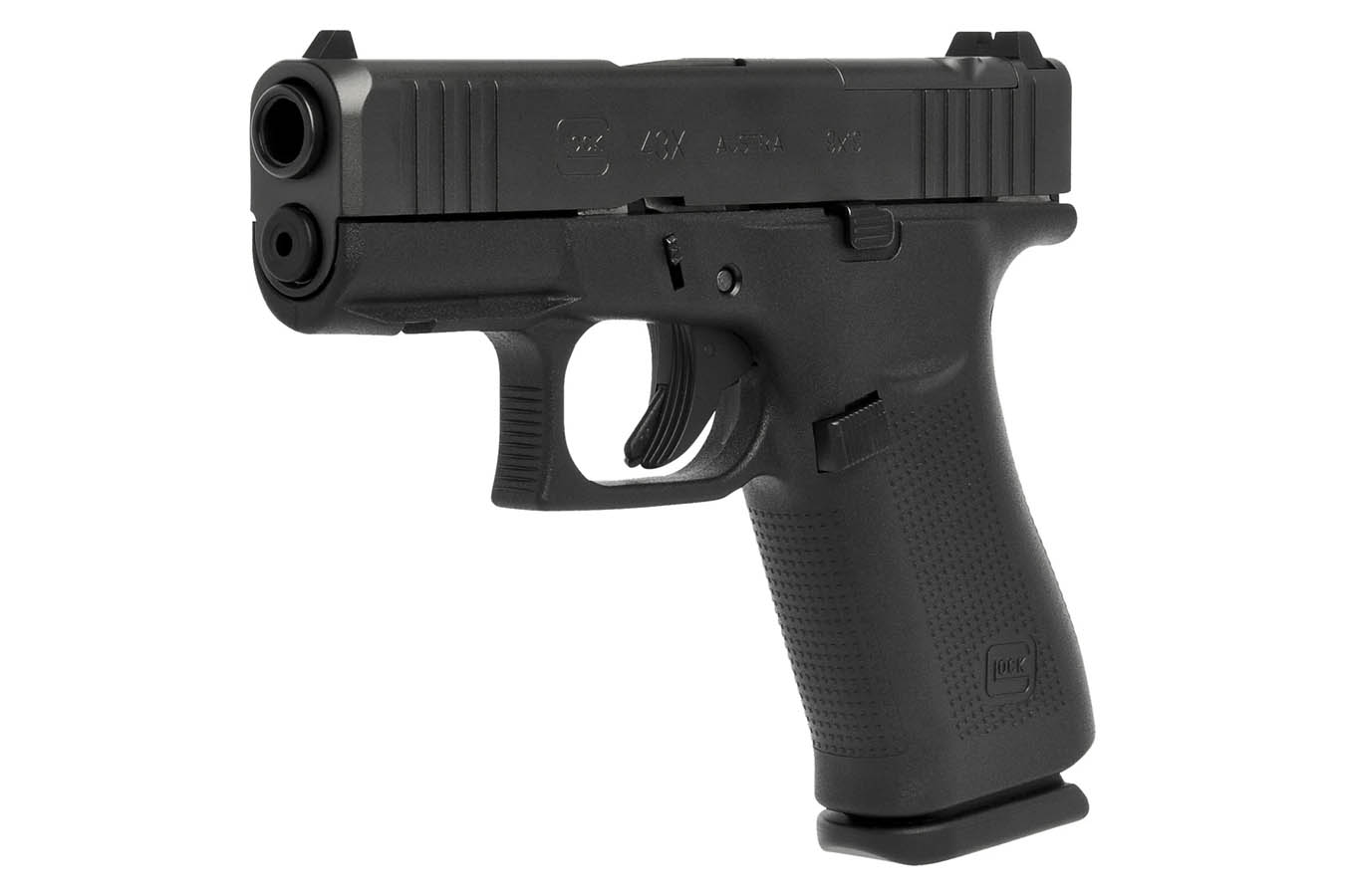 GLOCK 43x MOS 9mm 15 Round Pistol with Front Rail
