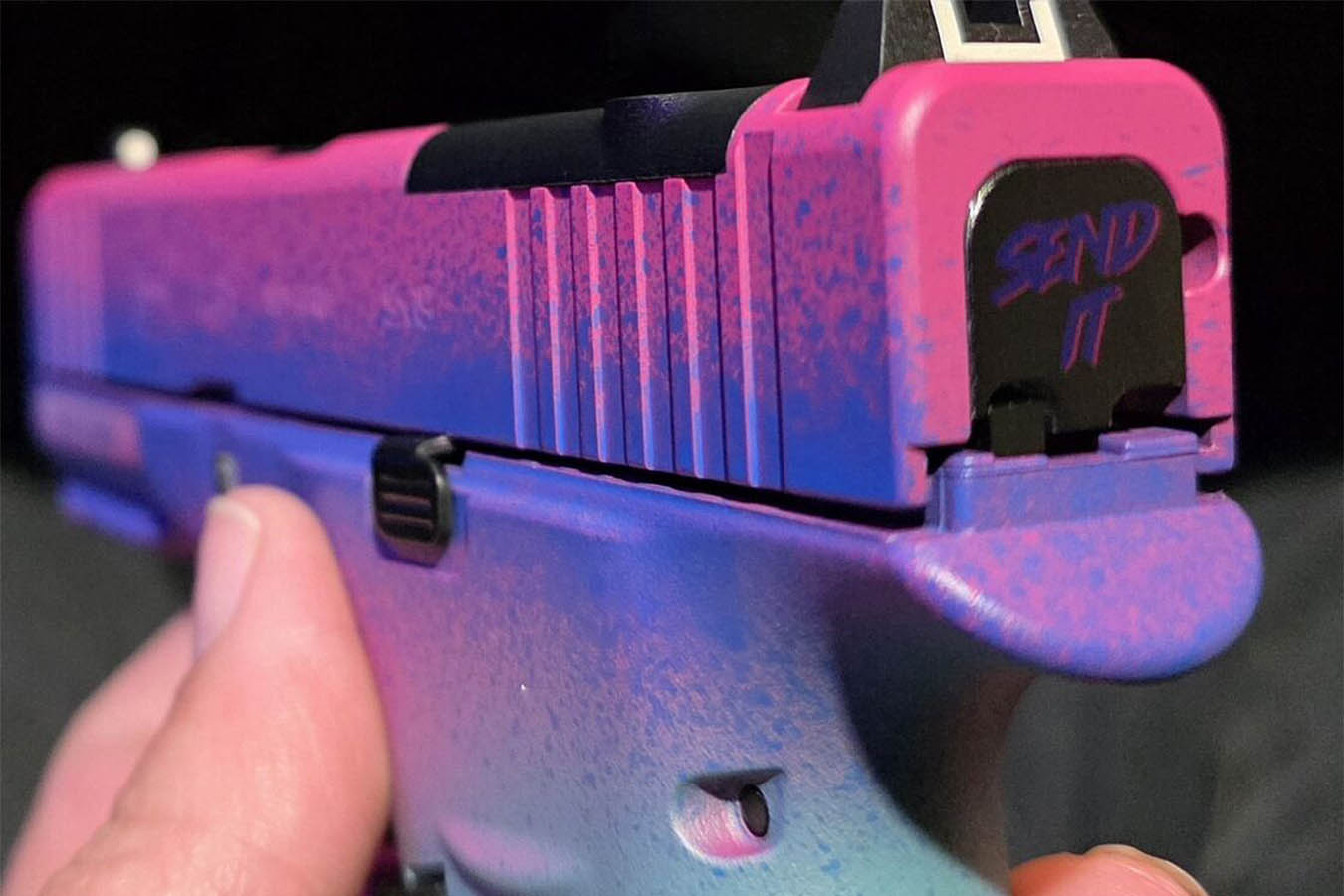 GLOCK 43x MOS 9mm Limited Edition Miami Finish Pistol