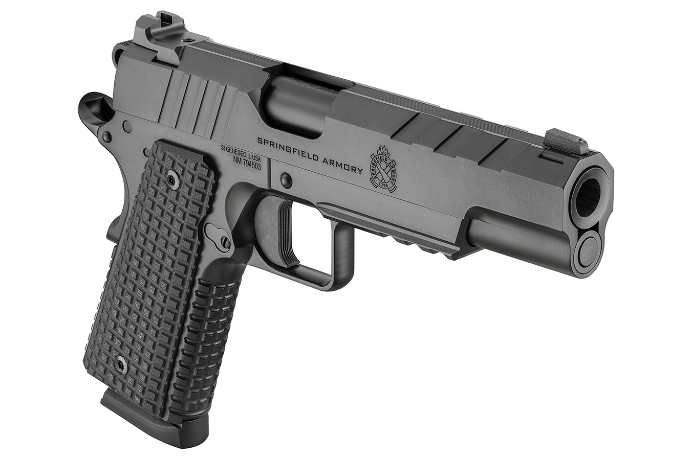 SPRINGFIELD 1911 Emissary 45 ACP Full-Size Pistol with Black Cerakote FInish