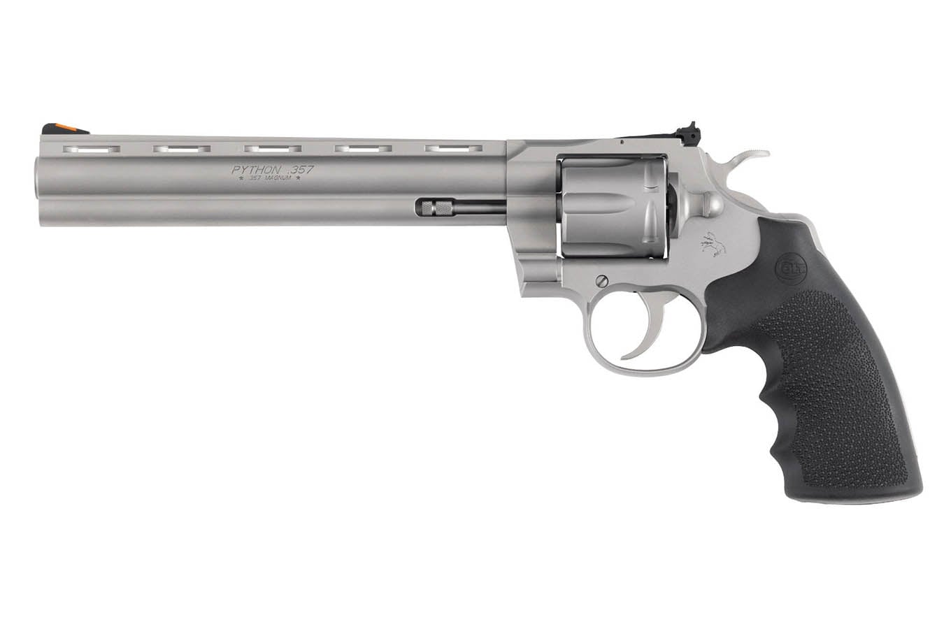 COLT Python 357 Magnum DA/SA Revolver with Matte Stainless Finish and 8 Inch Barrel