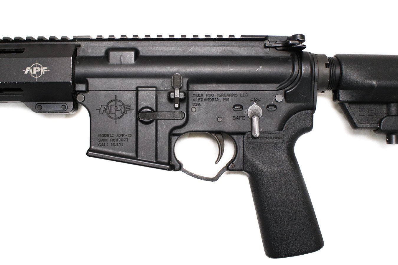 ALEX PRO FIREARMS APF-15 5.56mm Police Trade-In Short Barreled Rifle (Magazine Not Included)