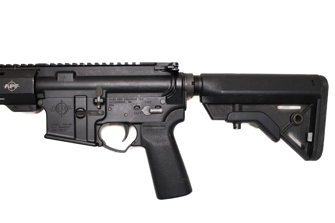 ALEX PRO FIREARMS APF-15 5.56mm Police Trade-In Short Barreled Rifle (Magazine Not Included)