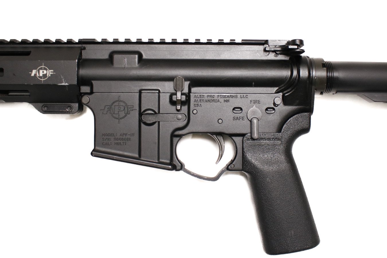 ALEX PRO FIREARMS APF-15 5.56mm Police Trade-In Short Barreled Rifle (Magazine Not Included