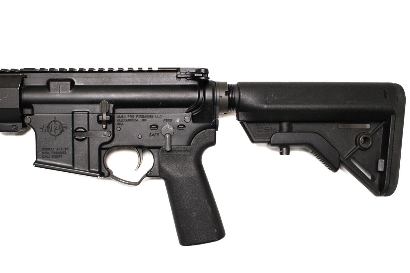 ALEX PRO FIREARMS APF-15 5.56mm Police Trade-In Short Barreled Rifle (Magazine Not Included)