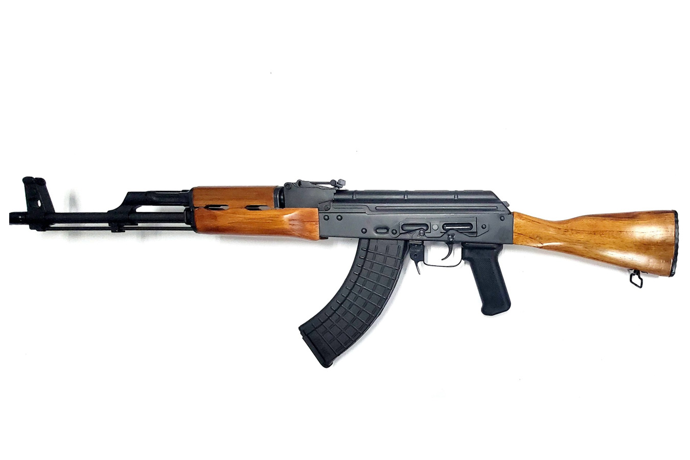 RILEY DEFENSE RAK47 7.62x39 Semi-Auto Rifle with Solid Teak Wood Butt Stock
