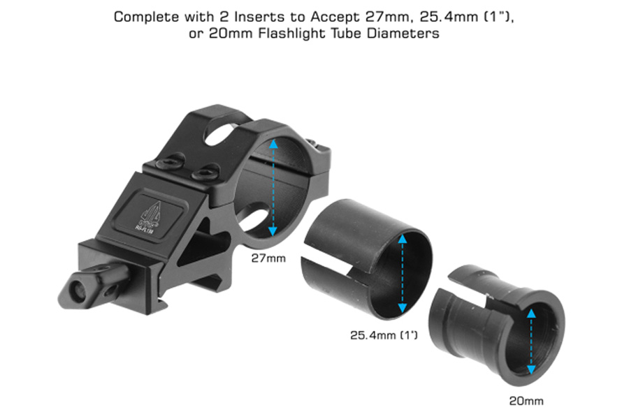 LEAPERS UTG Picatinny Offset Ring Mount