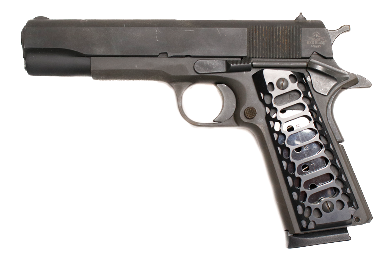 ROCK ISLAND ARMORY M1911 A1 FS 45 ACP Police Trade-In Pistol