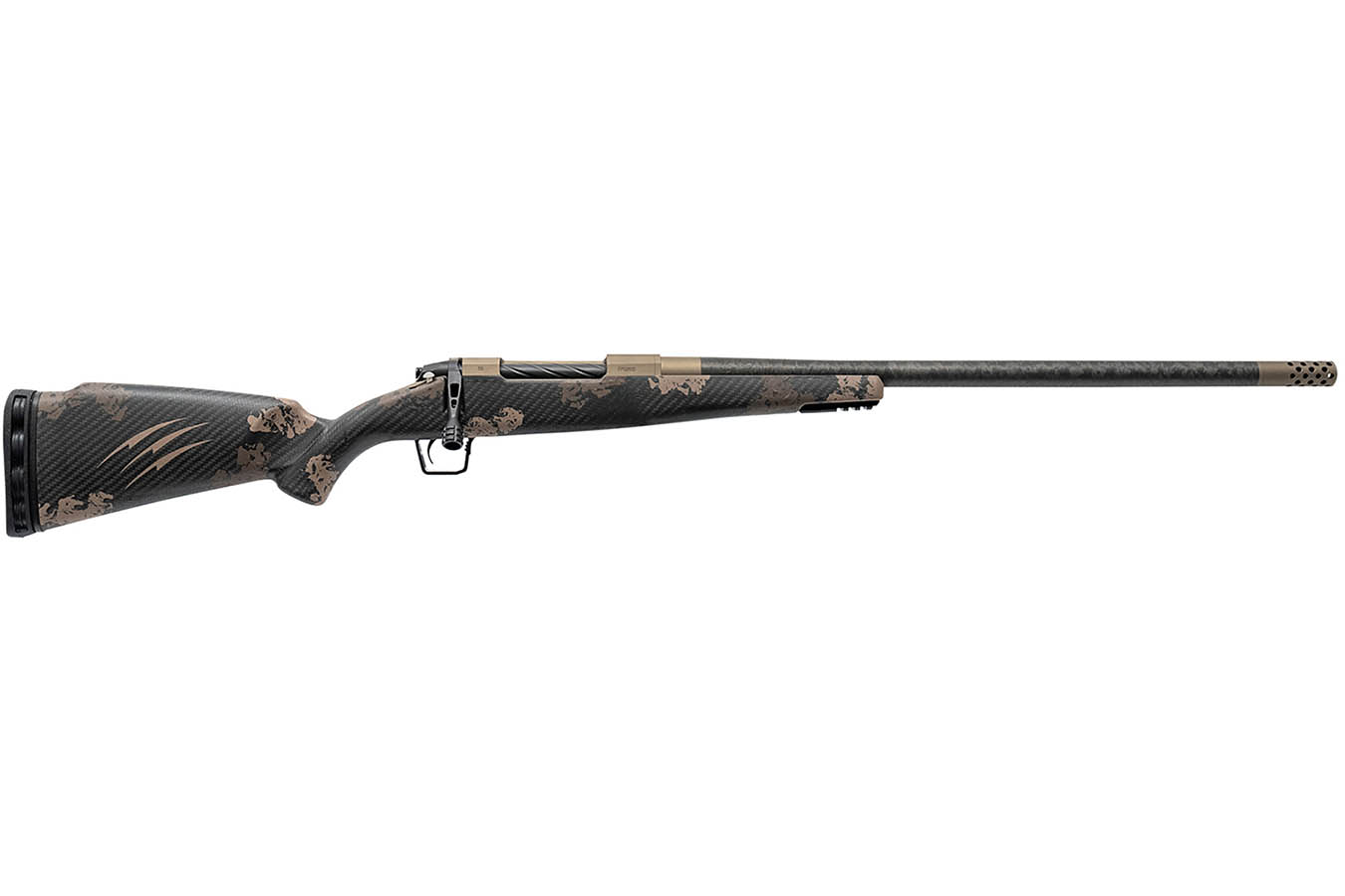 FIERCE FIREARMS Carbon Rogue 22 Creedmoor Bolt-Action Rifle with Sonora Ambush Camo Stock