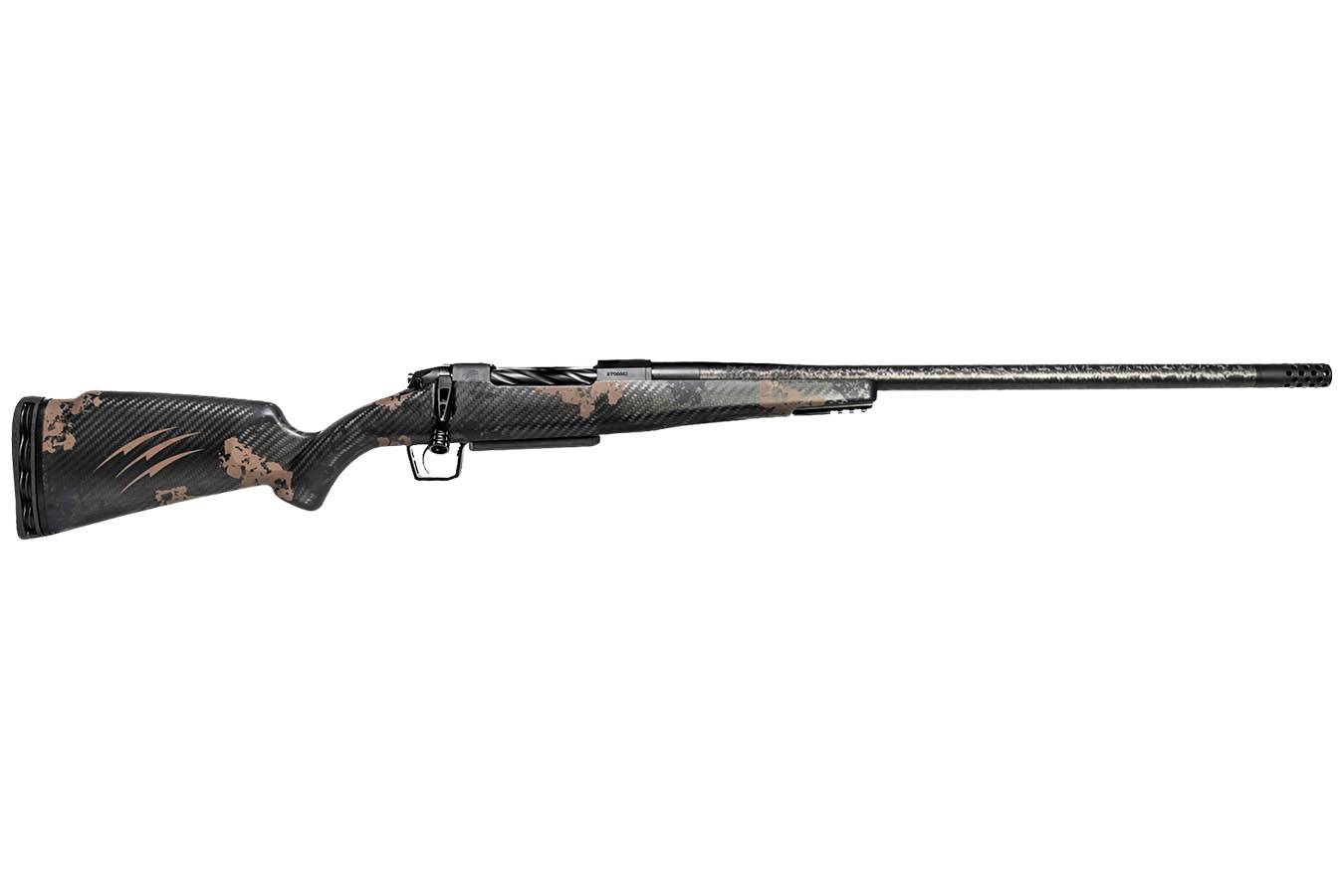 FIERCE FIREARMS Carbon Rogue XP 22 Creedmoor Bolt-Action Rifle with Black/Trophy Stock and 20 Inch Carbon Fiber Barrel