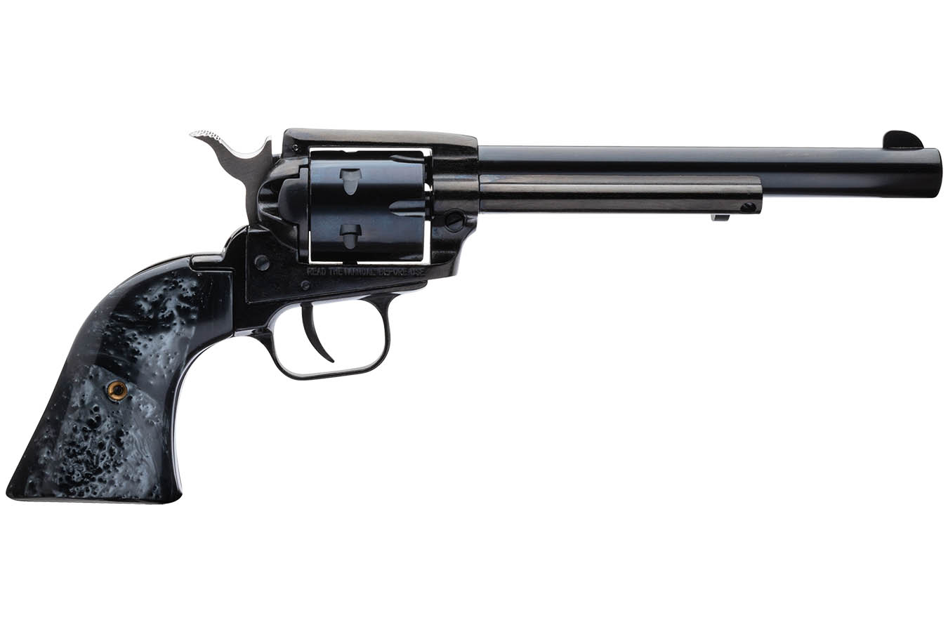 HERITAGE Rough Rider 22LR Rimfire Revolver with Black Pearl Grips