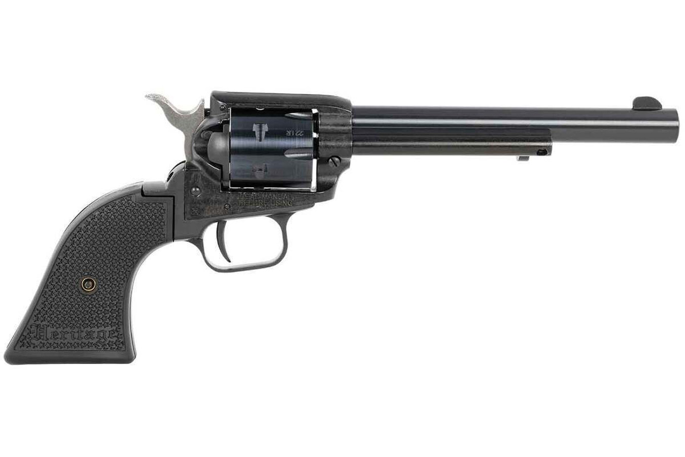HERITAGE Rough Rider 22LR Rimfire Revolver with 6.5 Inch Barrel and Polymer Grips