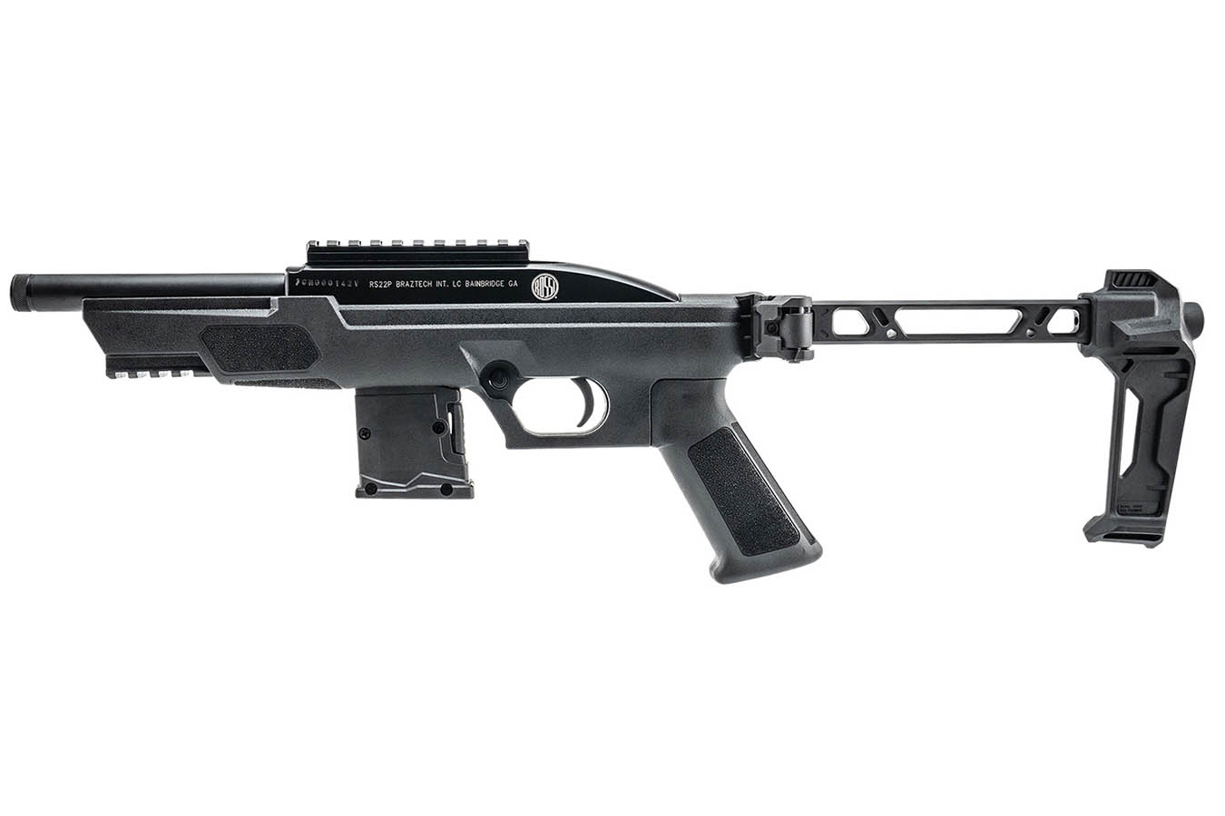 ROSSI RS22P 22LR Semi-Auto Rimfire Pistol with Threaded Barrel and Strike Industries Brace