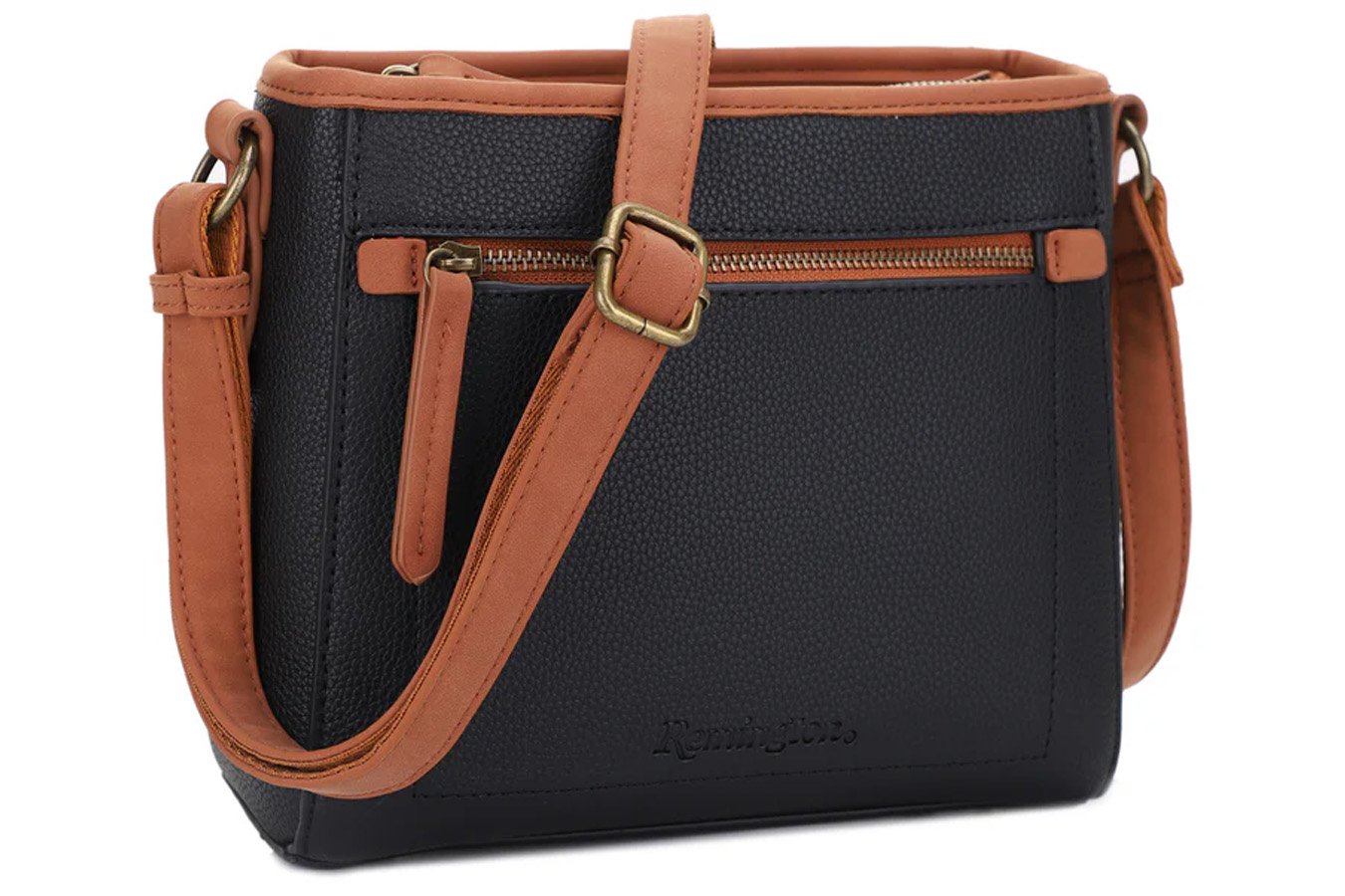 REMINGTON CLOTHING Charlotte Leather Crossbody Concealed Carry Purse