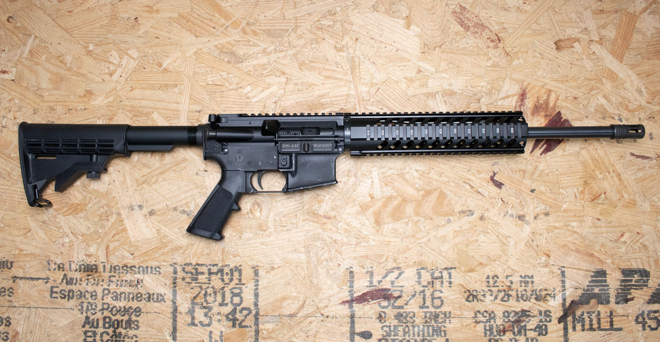 GPI MANUFACTURING SLR-15 300 Blackout Police Trade-In Rifle (Magazine Not Included)