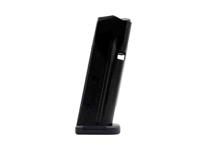 SHIELD ARMS S15 Gen 3 43X/48 9mm 15-Round Magazine with Steel Mag Catch Black Nitride