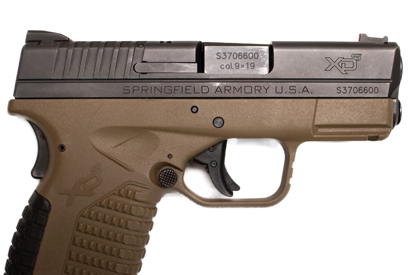 SPRINGFIELD XDS-9 3.3 9mm Trade-In Pistol with FDE Frame