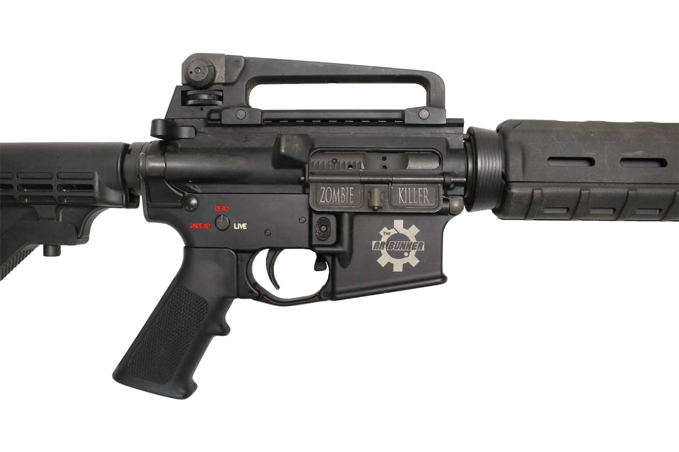 SPIKES TACTICAL SL15 Zombie 5.56mm Semi-Automatic Police Trade-in AR-15 (No Magazine Included)