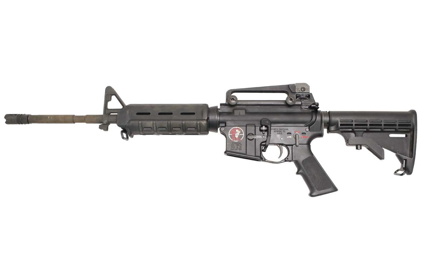 SPIKES TACTICAL SL15 Zombie 5.56mm Semi-Automatic Police Trade-in AR-15 (No Magazine Included)