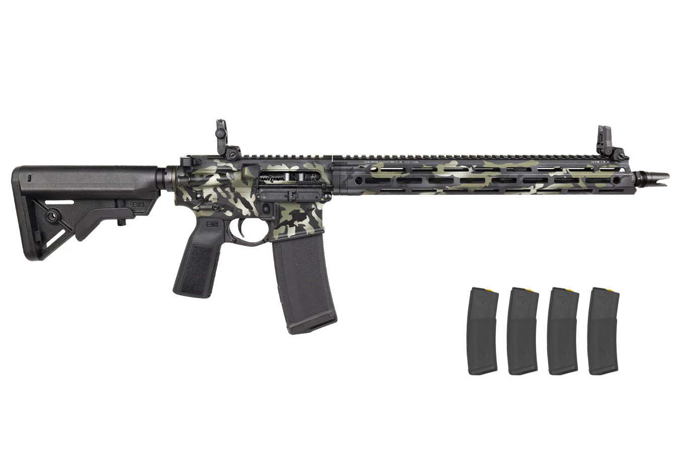 DANIEL DEFENSE DDM4 V7 5.56 NATO Semi-Auto Rifle with Multicam Black Cerakote Finish