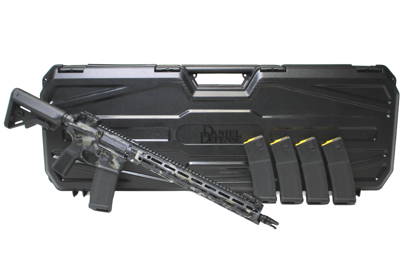 DANIEL DEFENSE DDM4 V7 5.56 NATO Semi-Auto Rifle with Multicam Black Cerakote Finish