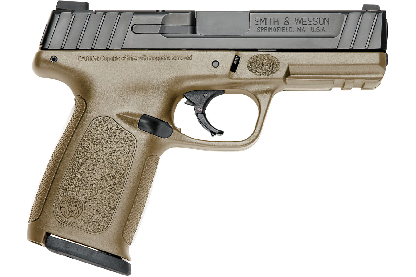 Smith And Wesson Sd40 40 Sandw Flat Dark Earth Fde Striker Fired Pistol