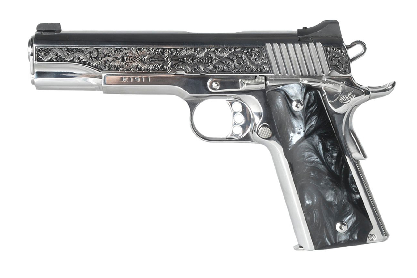 KIMBER 1911 STS II German Scroll 38 Super Semi-Auto Pistol