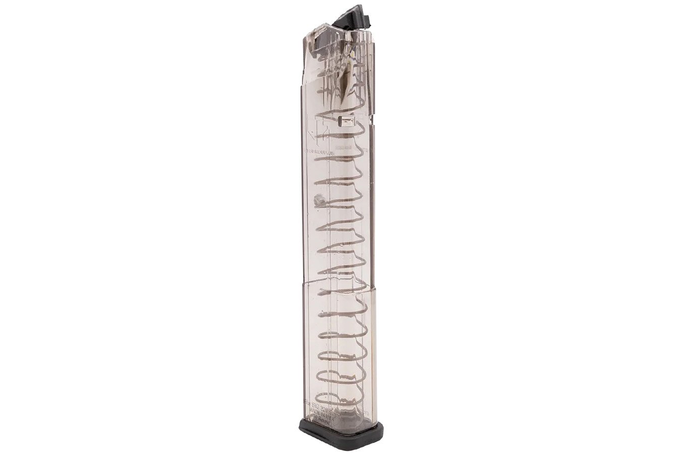 ETS GROUP Pistol Mags Clear Detachable 30rd 9mm Luger for Sig P320